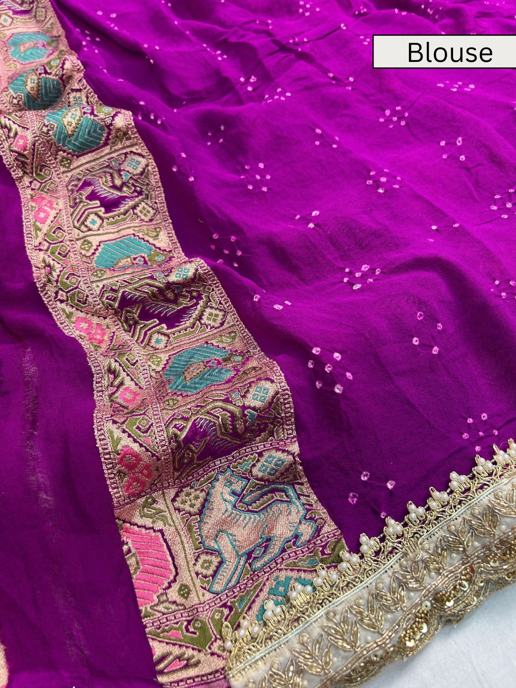 Purple Bandhej