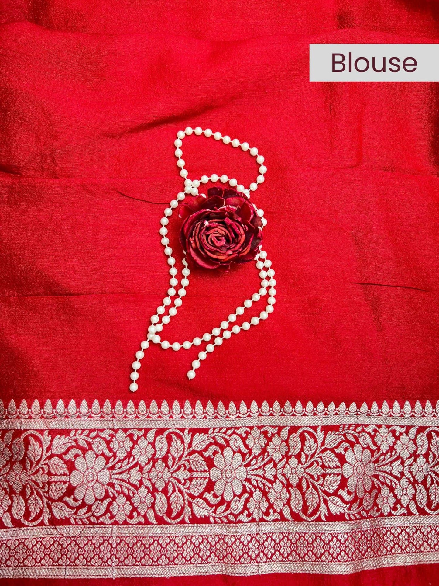 Red Moonga Silk