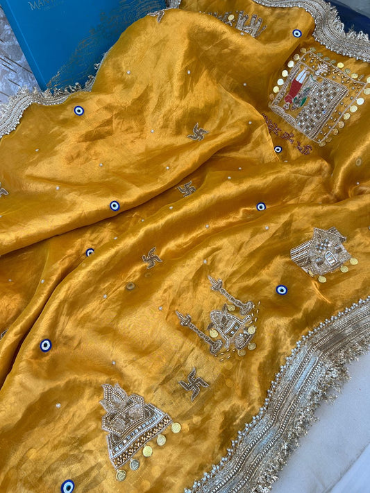 Mustard Yellow Mangalam