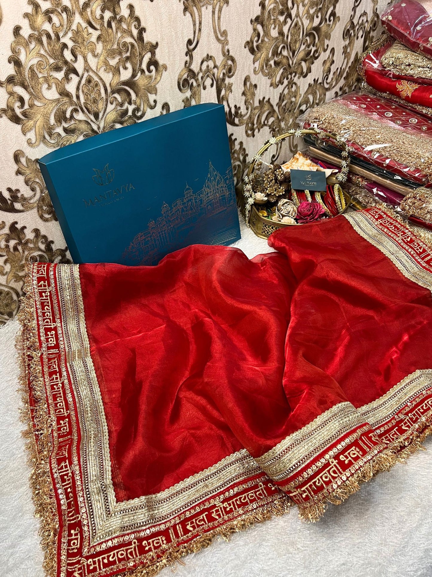 Red Suhaag Dupatta