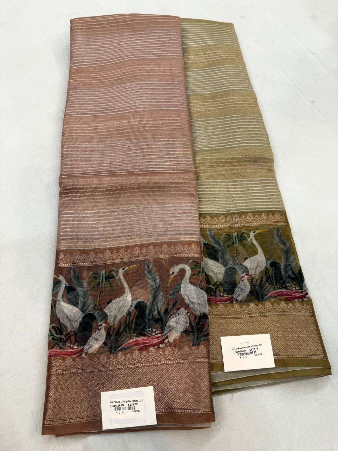 Chiniya silk saree showcasing timeless Indian craftsmanship