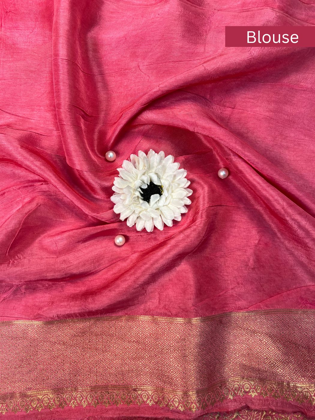Pink Viscose Silk