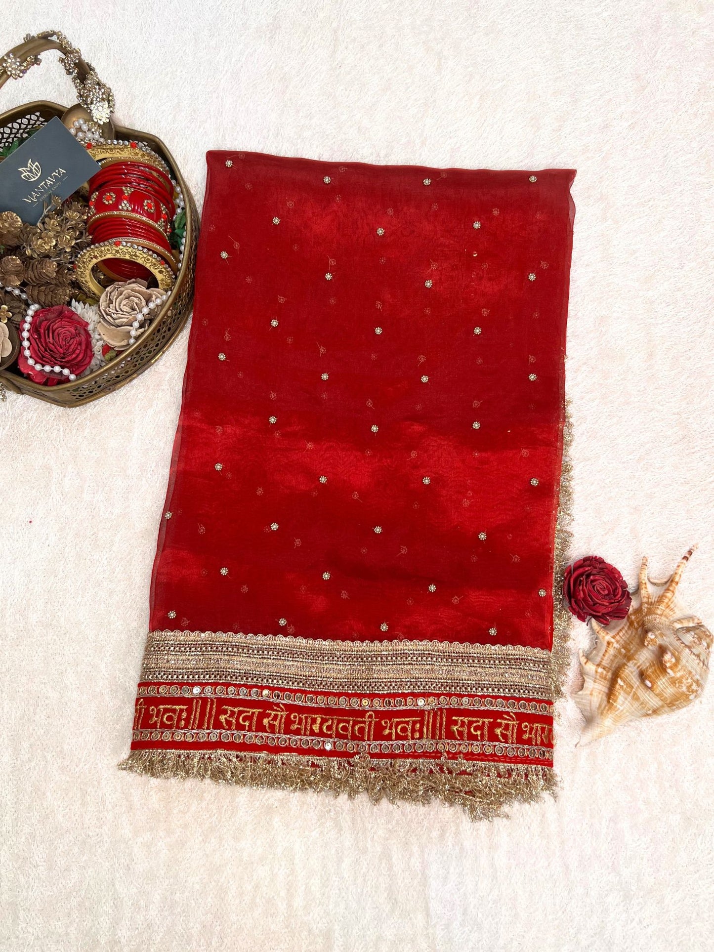 Red Suhaag Dupatta