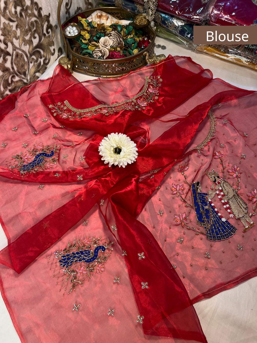 Royal Red Teej