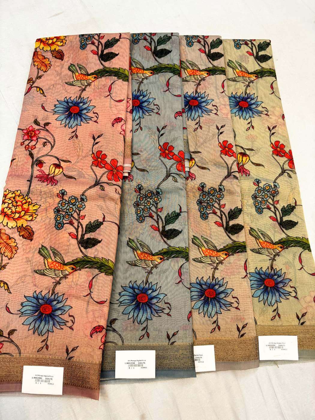 Moonga silk saree with rich texture and traditional Assamese craftsmanship