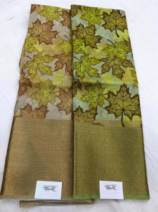 Manipuri Kota silk saree with lightweight texture and traditional weave