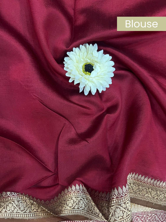 Mustard Gold Katan Silk Blouse
