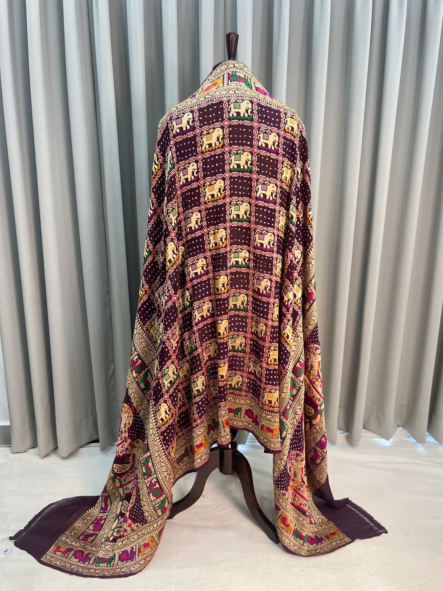Maroon Dupatta