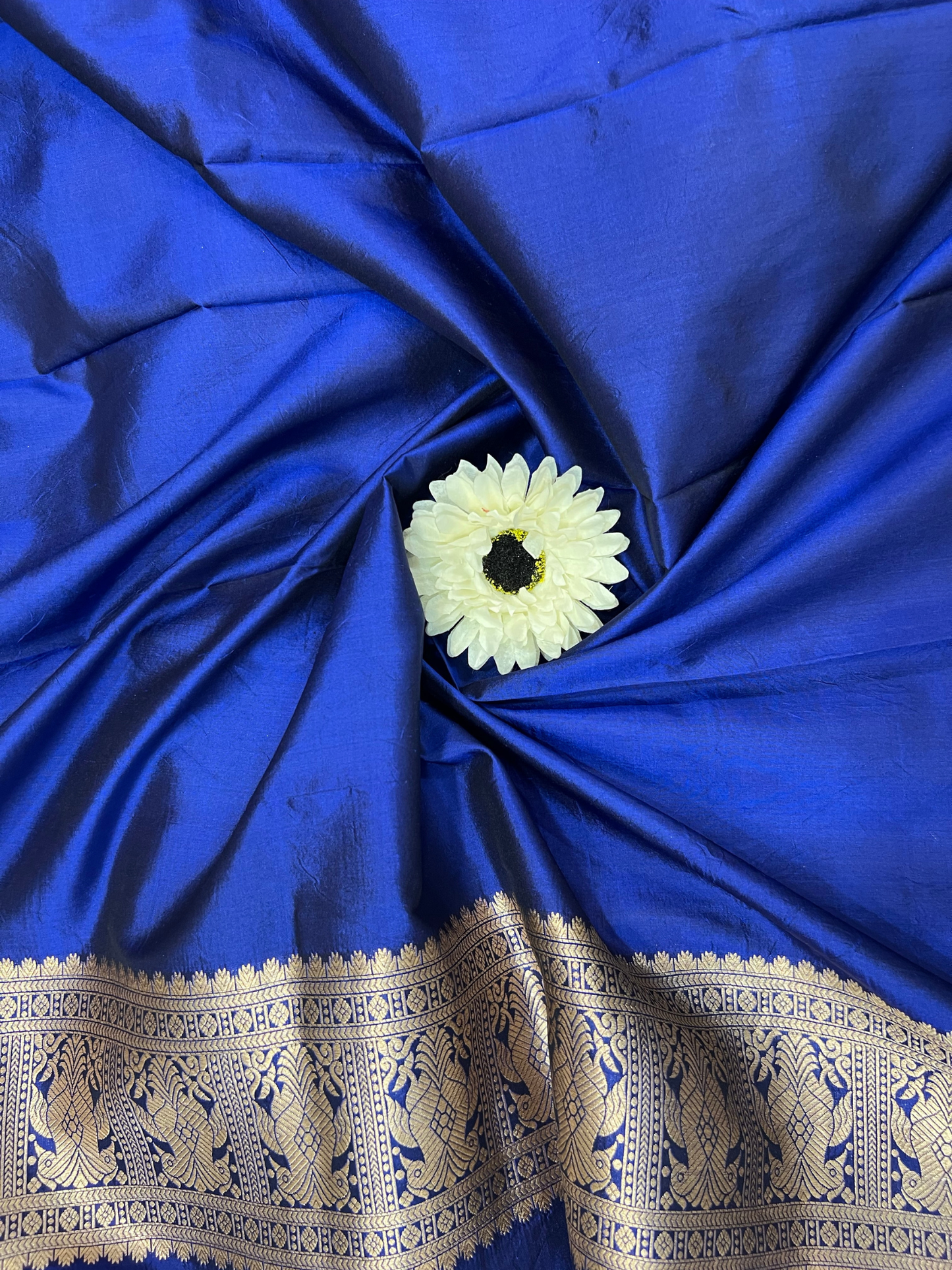 Royal Blue Katan Silk