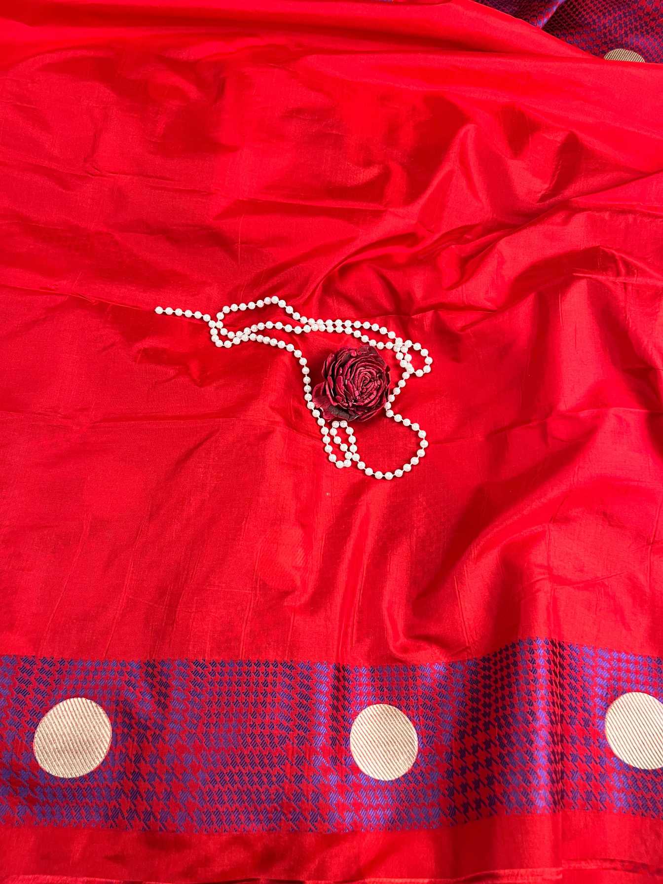 Pink and Purple tones Katan Silk