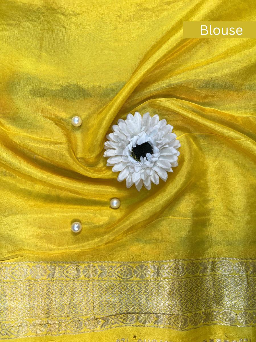 Yellow Multicolor Viscose
