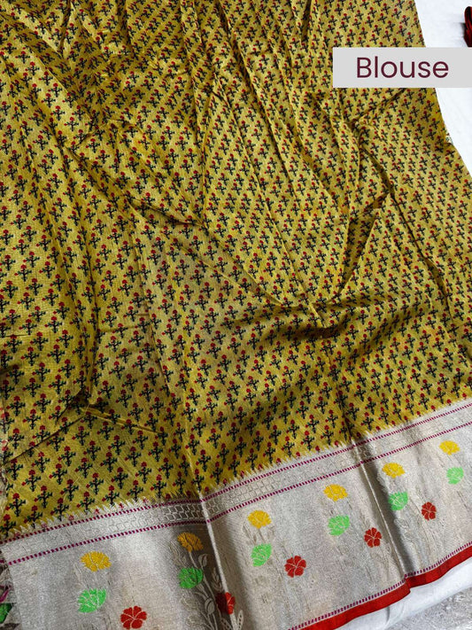 Chiniya silk saree with rich texture and premium ethnic appeal