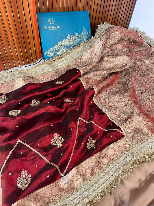 Deep Maroon Gulzaar