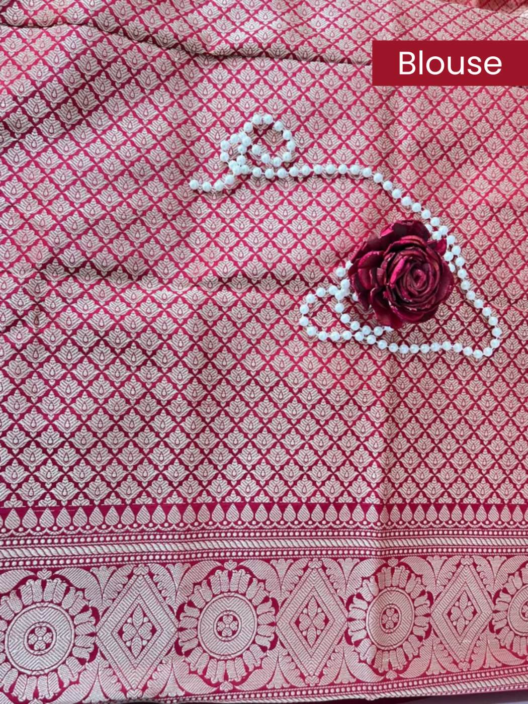 Hot Pink Katan Silk