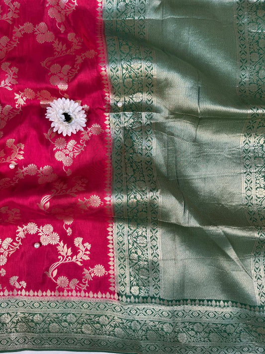 Pink Viscose Silk