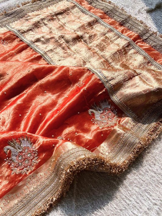 Pastel Orange Rajhans