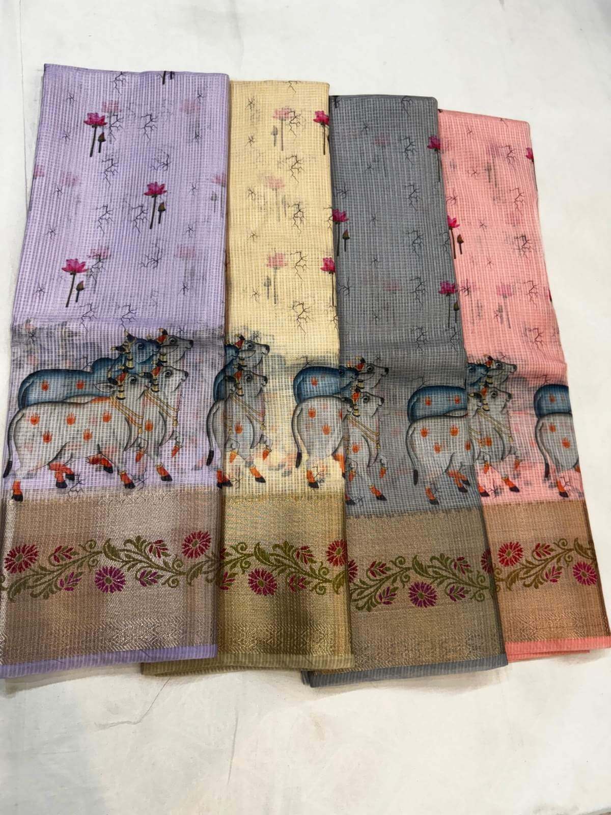 Manipuri Kota silk saree featuring fine handloom texture and comfort wear