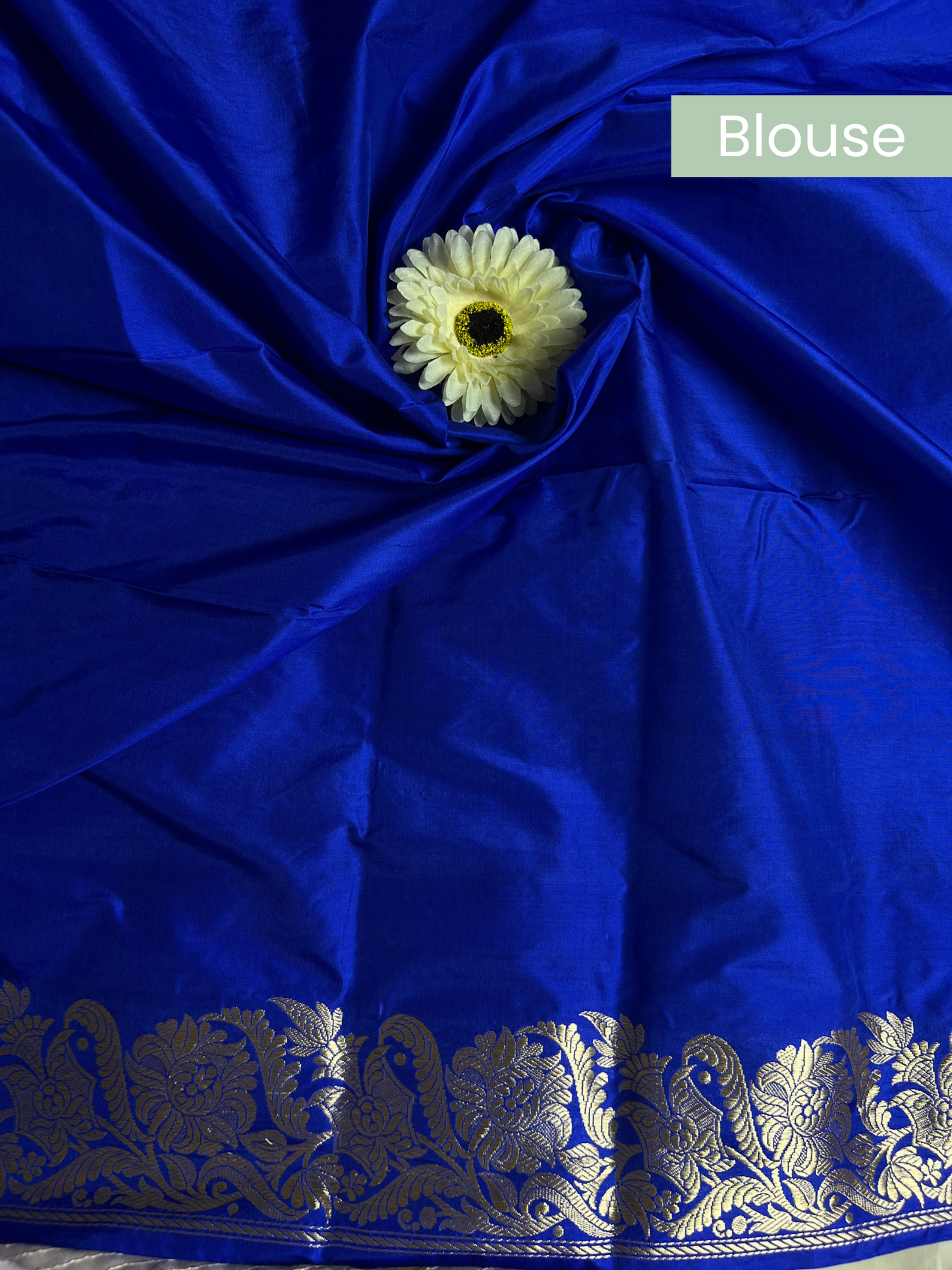 Royal Blue Katan Silk