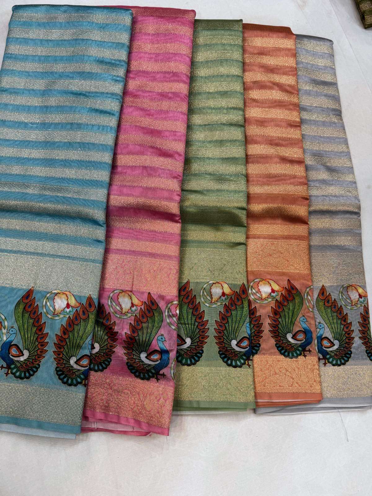 Manipuri Kota silk saree crafted with refined handloom detailing
