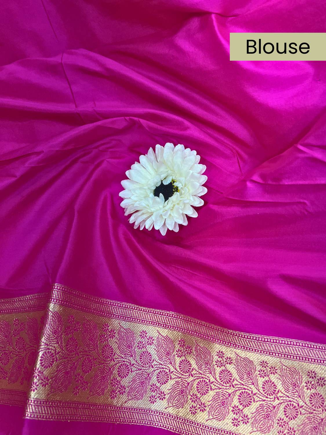 Magenta Katan Silk