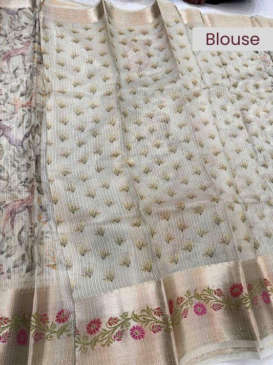 Manipuri Kota silk saree showcasing classic craftsmanship and light feel