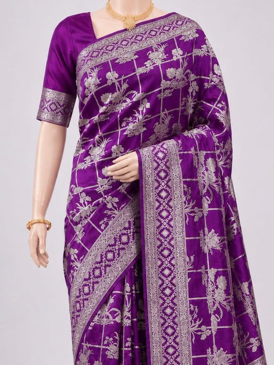 Royal Purple Katan Silk