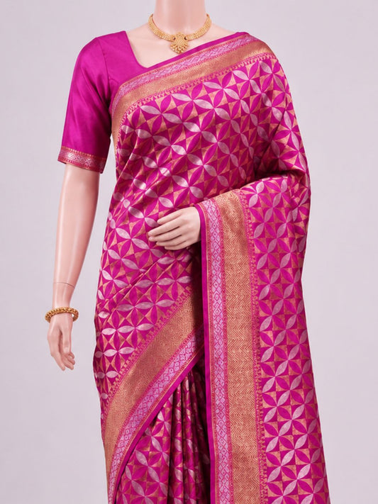 Pink Katan Silk
