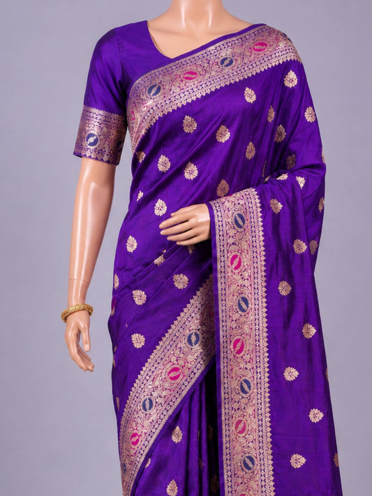 Purple Katan Silk