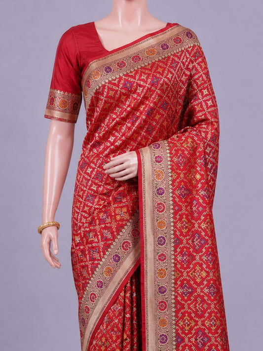Red Katan Silk