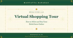 Virtual Shopping Tour: How to Select and Buy Your Bridal Saree Online