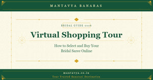 Virtual Shopping Tour: How to Select and Buy Your Bridal Saree Online