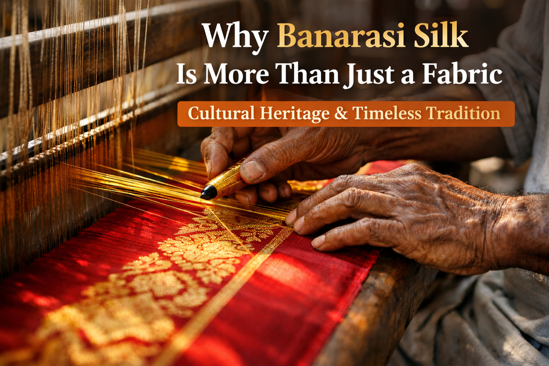 Why Banarasi Silk Is More Than Just a Fabric