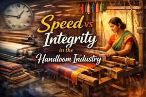 Speed vs Integrity in the Handloom Industry