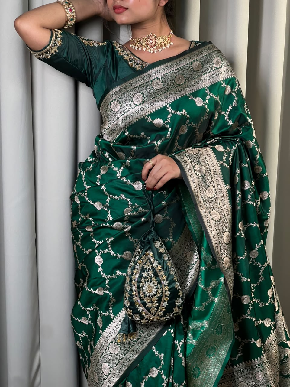 Best Banarasi Sarees to Wear for Hariyali Teej This Sawan