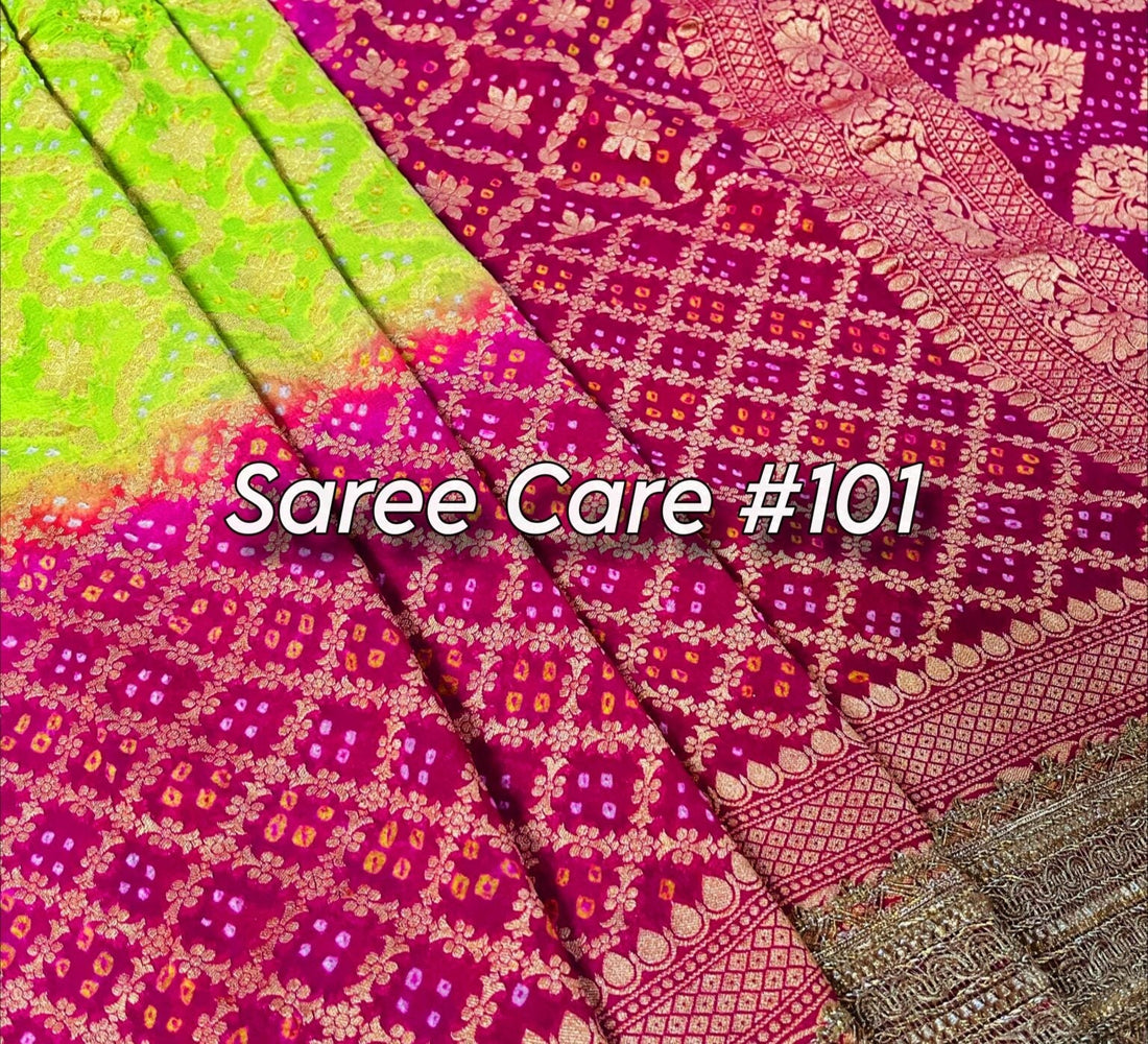 How to Keep Your Fabrics Fab & Your Sarees Safe Forever