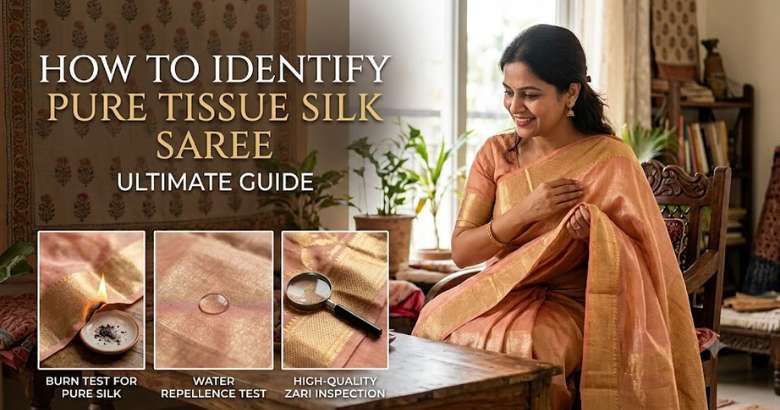 How to Identify a Pure Tissue Silk Saree