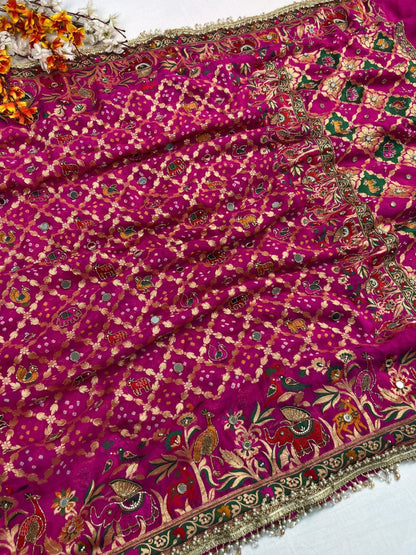 Magenta Bandhej