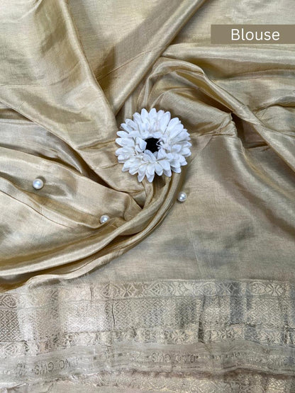 Ivory White Viscose Silk