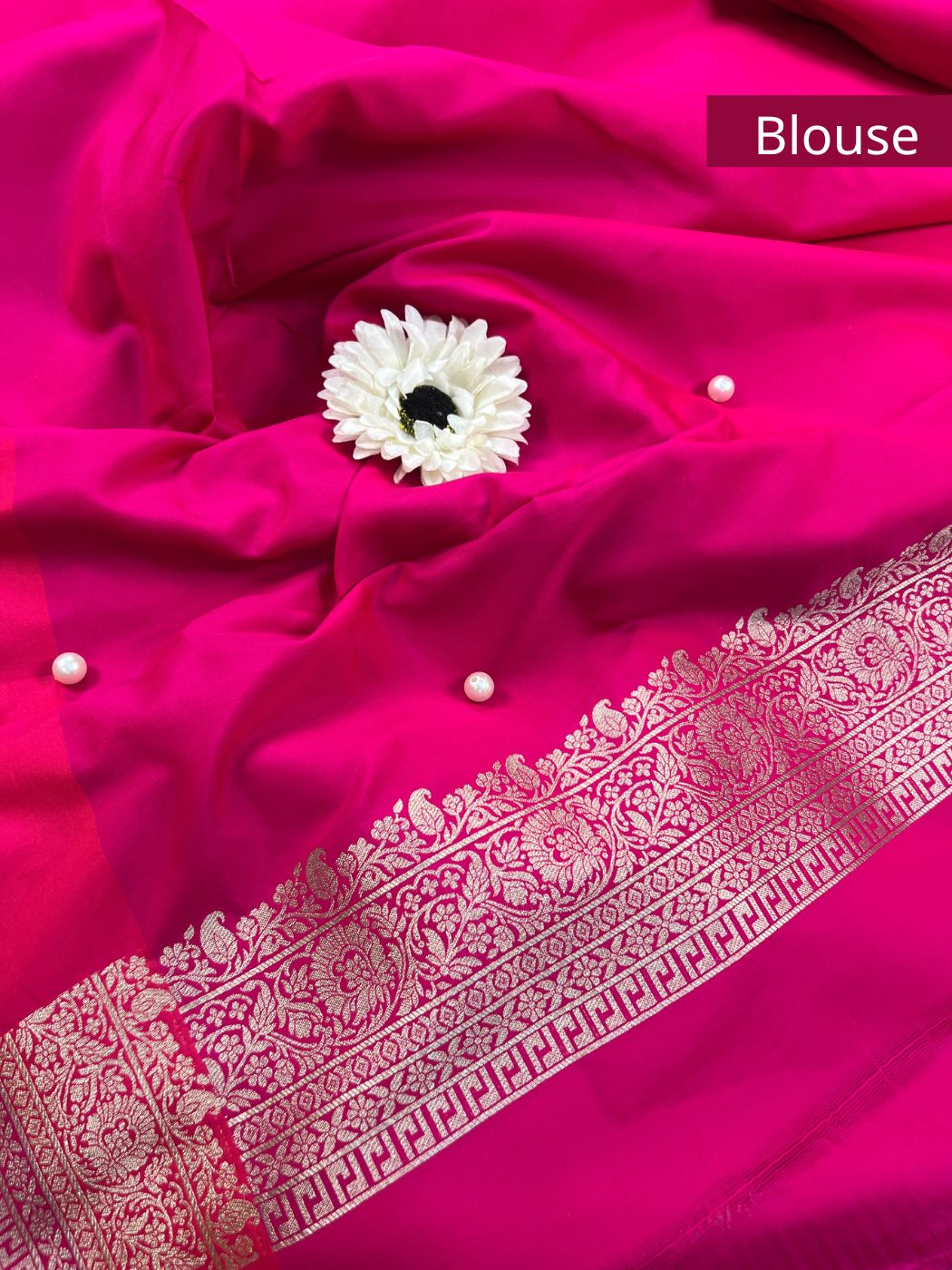 Pink Katan Silk Blouse