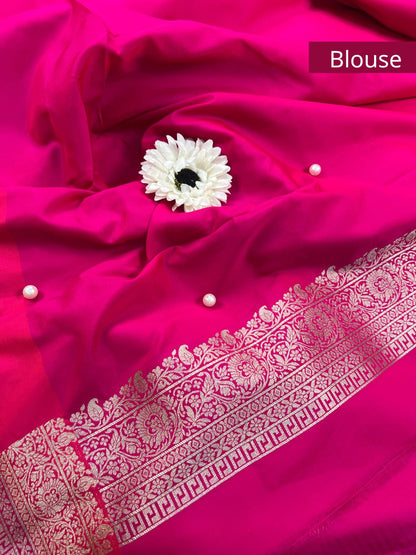 Pink Katan Silk Blouse