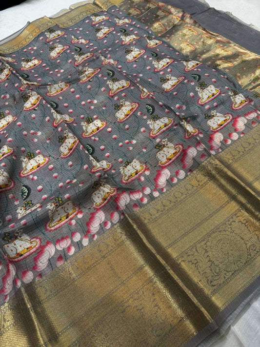 Manipuri Kota silk saree showcasing classic craftsmanship and light feel