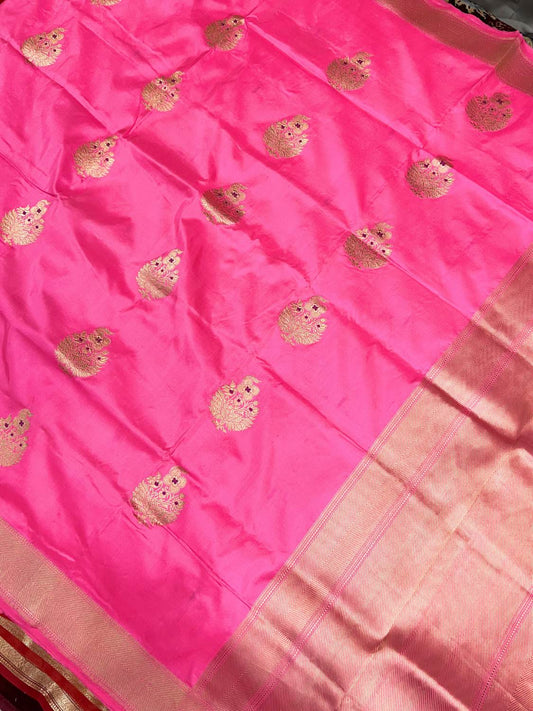 Pink Katan Silk