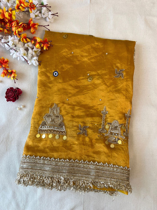 Mustard Yellow Mangalam