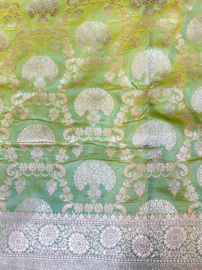 Sage Green Katan Silk