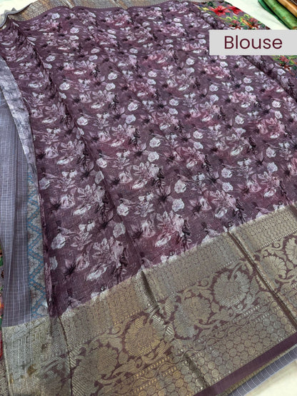 Manipuri Kota Silk Saree