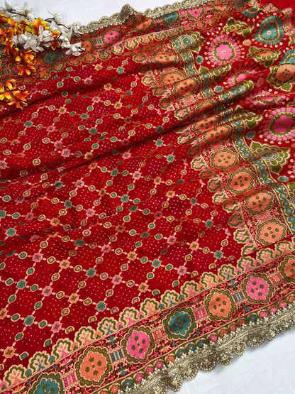 Red Bandhej