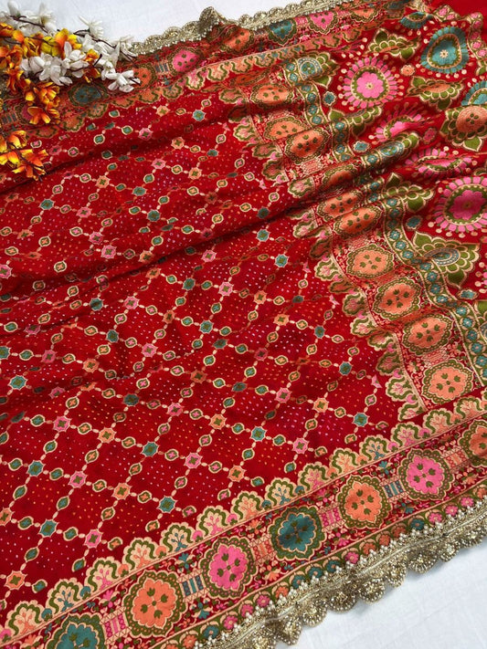Red Bandhej