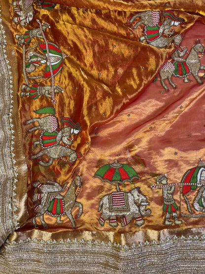 Kanjivaram Gold Saat Vachan