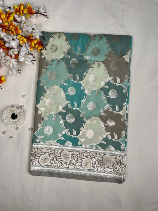  Sea Green Katan Silk