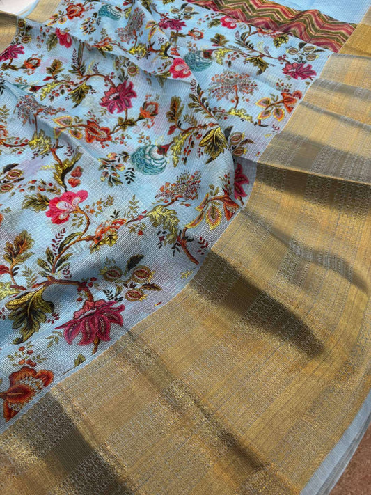 Manipuri Kota silk saree with lightweight weave and airy drape